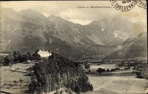 Ak Saint Baudille et Pipet Isere, Chateau de Montmeilleur