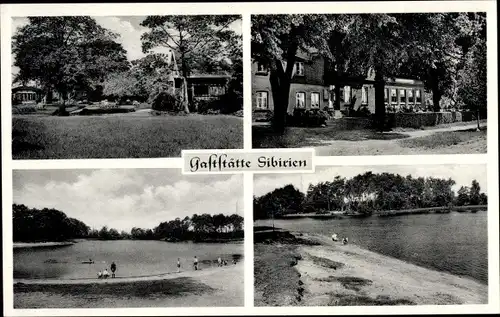 Ak Elmshorn in Schleswig Holstein, Gaststätte Sibirien