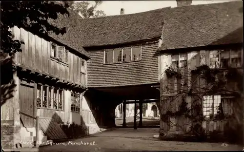 Ak Penshurst South East England, Straßenpartie, Häuser