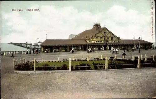 Ak Herne Bay South East England, The Pier