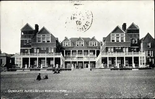 Ak Sandgate Kent England, Alfred Bevan Memorial Home