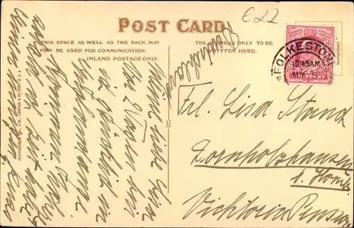 Ak Folkestone Kent South East England, Lower Sandgate Road