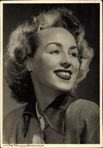 Foto Ak Ilse Frank, Portrait