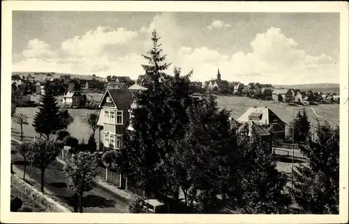 Ak Masserberg in Thüringen, Teilansicht