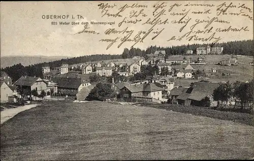 Ak Oberhof im Thüringer Wald, Panorama