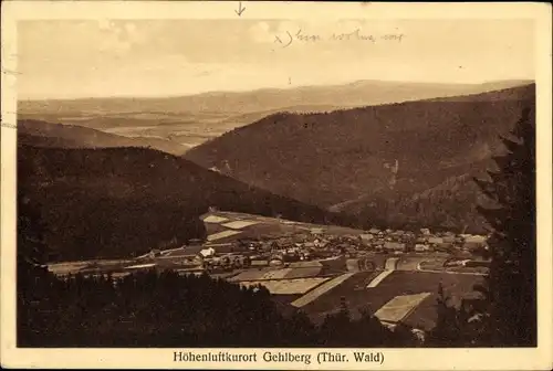 Ak Gehlberg in Thüringen, Gesamtansicht