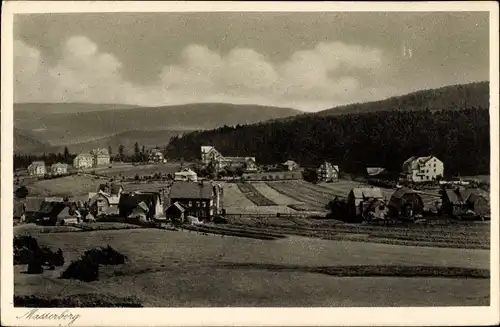 Ak Masserberg in Thüringen, Gesamtansicht