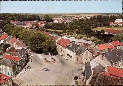 Ak Vertus Marne, Blick auf den Ort