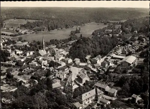 Ak Vienne le Château Marne, Vue generale aerienne, Flugbild