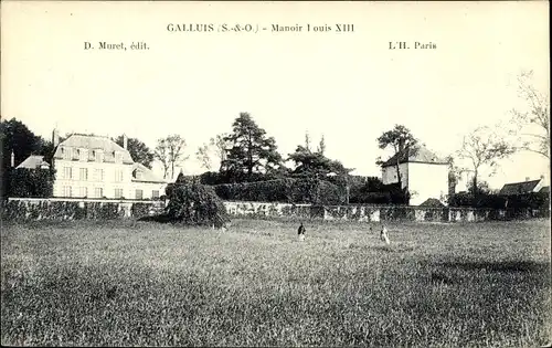 Ak Galluis Yvelines, Manoir Louis XIII