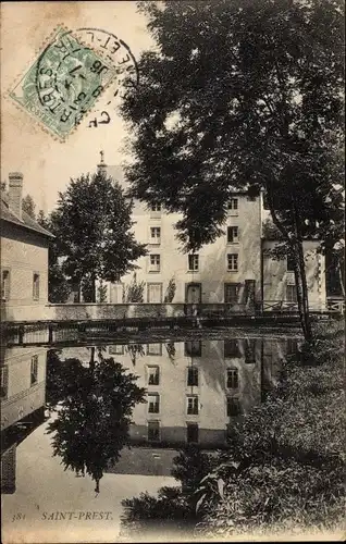 Ak Saint Prest Eure et Loir, Le Chateau