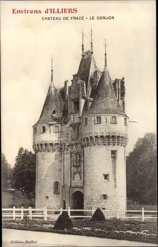 Ak Fraze Eure et Loir, Le Chateau, Le Donjon