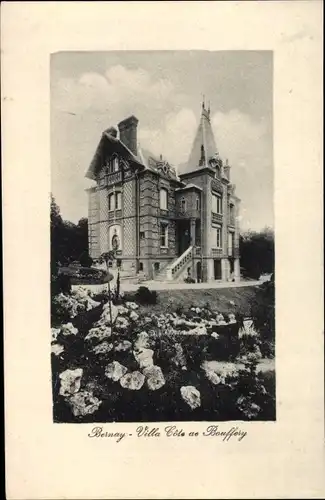 Ak Bernay Eure, Villa Cote, Außenansicht