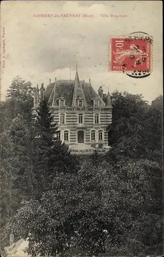 Ak Saint Pierre du Vauvray Eure, Villa Bonchard