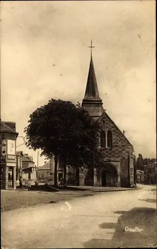 Ak Serquigny Eure, L'Eglise