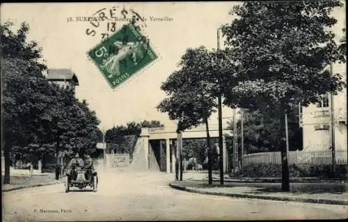 Ak Suresnes Hauts de Seine, Boulevard de Versailles