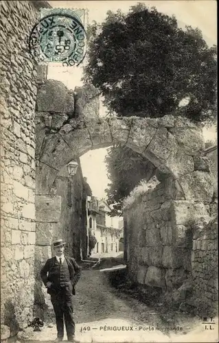 Ak Périgueux Nouvelle-Aquitaine Dordogne, Porte normande