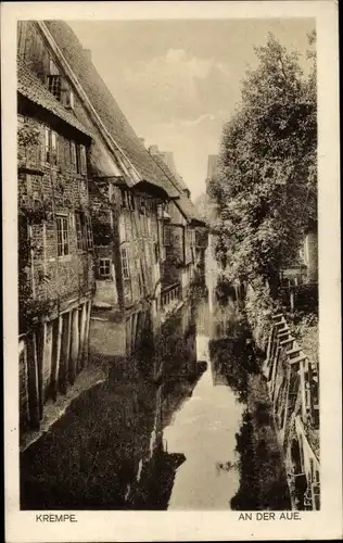 Ak Krempe in Schleswig Holstein, An der Aue