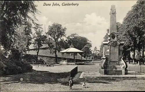 Ak Canterbury Kent England, Dane John