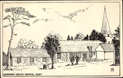 Künstler Ak Cudham London, Youth Hostel