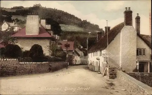 Ak Minehead South West England, Quay Street