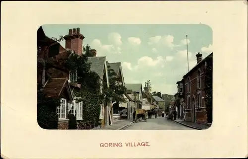 Ak Goring on Thames Oxfordshire, Street View