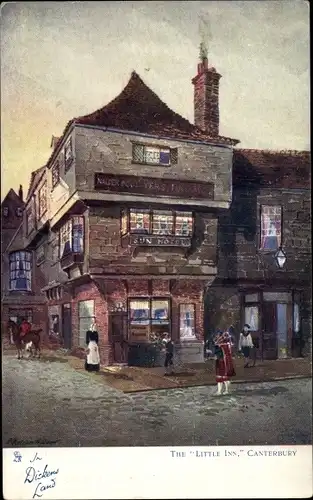 Künstler Ak Canterbury Kent England, The Little Inn, Tuck 1163