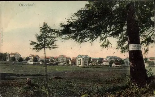 Ak Oberhof im Thüringer Wald, Blick auf den Ort