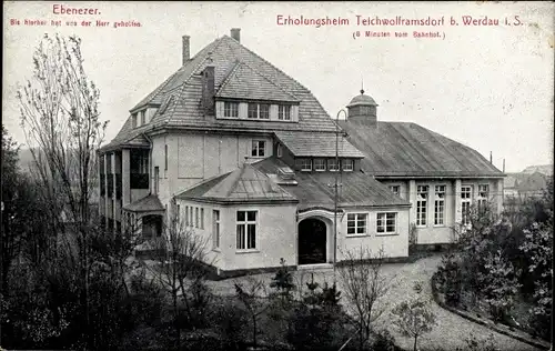 Ak Teichwolframsdorf Thüringen, Erholungsheim