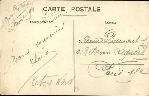 Ak Saint Quay Portrieux Cotes d'Armor, Effet de lames