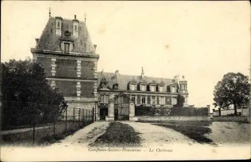 Ak Conflans Sainte Honorine Yvelines, Le Chateau