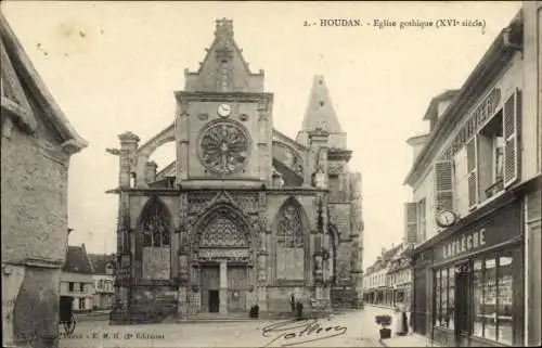 Ak Houdan Yvelines, Eglise gothique