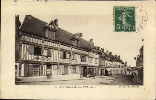 Ak Houdan Yvelines, Maison XVI siecle