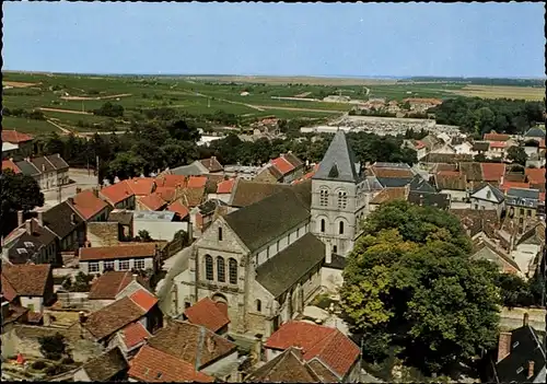 Ak Vertus Marne, L'Eglise de Moyen Age