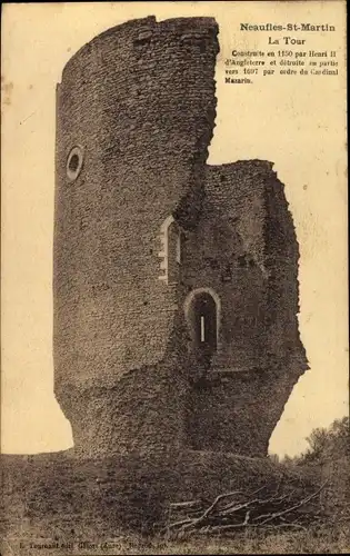 Ak Neaufles Saint Martin Eure, La Tour