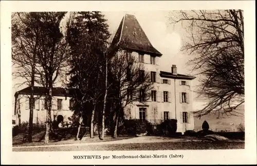 Ak Biviers Isere, Chateau de Montbives