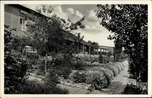 Ak Aidlingen Landkreis Böblingen, Garten des Diakonissen Mutterhauses