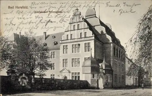 Ak Bad Hersfeld in Hessen, Königliches Gymnasium