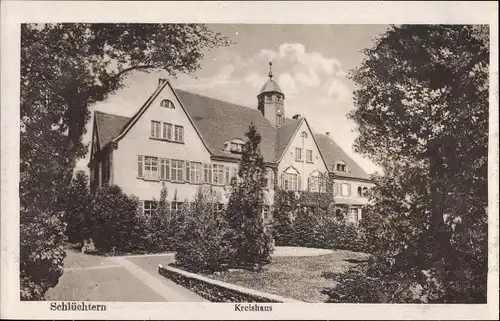 Ak Schlüchtern in Hessen, Kreishaus