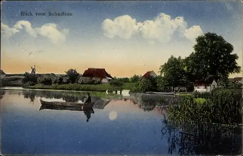 Ak Groß Zeher Seedorf im Kreis Segeberg, Blick vom Schaalsee