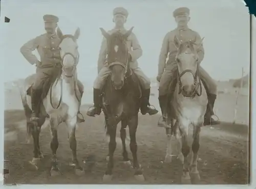 Foto Namibia, DSWA, Mitglieder der Kolonialen Schutztruppe zu Pferd