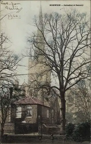 Ak Norwich Norfolk East of England, Cathedral, Deanery