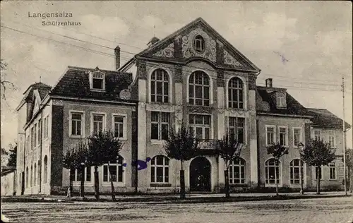 Ak Bad Langensalza in Thüringen, Schützenhaus