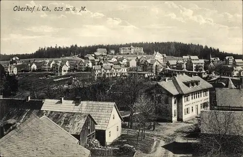 Ak Oberhof im Thüringer Wald, Stadtbild