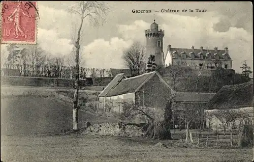 Ak Gazeran Yvelines, Chateau de la Tour