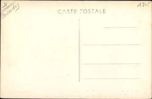 Ak Bernieres sur Mer Calvados, Route de Courseulles