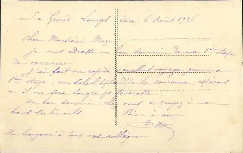 Ak Grand Lemps Isere, Vue Generale