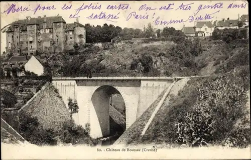 Ak Boussac Creuse, Le Chateau