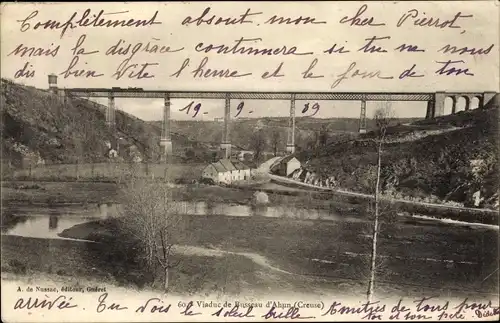 Ak Busseau d'Ahun Creuse, Viaduc