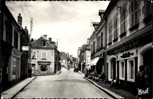 Ak Auzances Creuse, Rue Paul Doumer